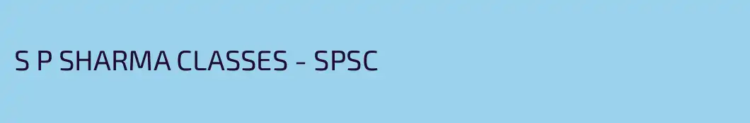 S P SHARMA CLASSES - SPSC
